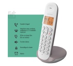 Téléphone sans fil Logicom DECT ILOA 150 SOLO TAUPE SANS REPONDEUR