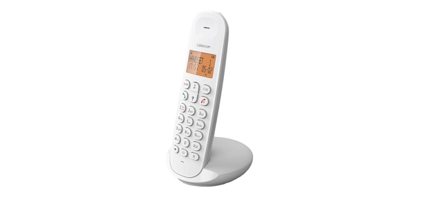 Téléphone sans fil Logicom DECT ILOA 150 SOLO BLANC SANS REPONDEUR
