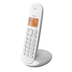 Téléphone sans fil Logicom DECT ILOA 155T SOLO WHITE AVEC REPONDEUR