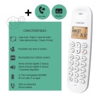 Téléphone sans fil Logicom DECT ILOA 155T SOLO WHITE AVEC REPONDEUR