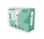 Téléphone sans fil Logicom DECT ILOA 155T SOLO WHITE AVEC REPONDEUR