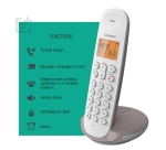 Téléphone sans fil Logicom DECT ILOA 155T SOLO TAUPE AVEC REPONDEUR
