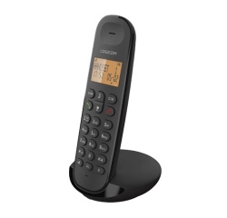 Téléphone sans fil Logicom DECT ILOA 150 SOLO NOIR SANS REPONDEUR