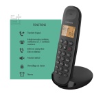 Téléphone sans fil Logicom DECT ILOA 150 SOLO NOIR SANS REPONDEUR