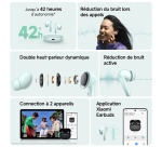 Ecouteurs Xiaomi Redmi buds 6 Noir