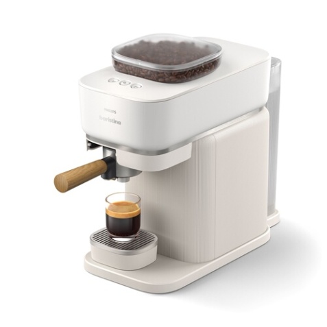 Expresso avec broyeur Philips BAR302/20 Baristina Premium Blanc