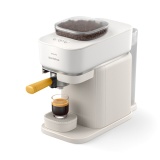Expresso avec broyeur Philips BAR300/03 Baristina Blanc - Porte filtre jaune