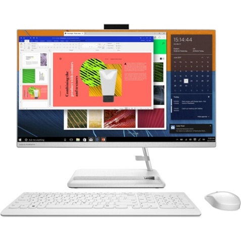 PC tout en un Lenovo IdeaCentre AIO 3 27ALC6 AMD Ryzen 5 7430U 16Go 512GB SSD M.2 integrated AMD Radeon Graphics 27'' FHD IPS Win11H F0FY00PAFR