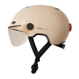 Casque vélo Cosmo Connected Fusion+ Sable Brillant