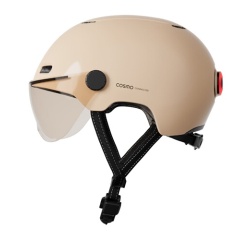 Casque vélo Cosmo Connected Fusion+ Sable Brillant