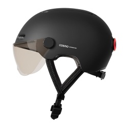 Casque vélo Cosmo Connected Fusion+ Noir Mat