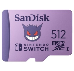 Carte mémoire micro SD Sandisk Nintendo Switch System Pokemon 512Go