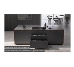 Plaque de cuisson avec hotte intégrée Miele KMDA 7272 FR-U