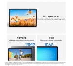 Tablette tactile Samsung Galaxy Tab S10FE+ 13.1'' 8Go 128Go WIFI GRAY