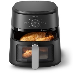 Friteuse sans huile Philips NA231/00 , Airfryer 6.2L noir Série 2000