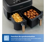 Friteuse sans huile Philips NA352/00 Airfryer 9L noir double panier