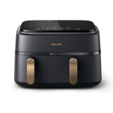 Friteuse sans huile Philips NA352/04 Airfryer 9L noir double panier Accessoires inclus