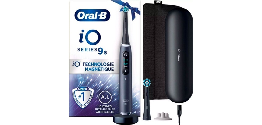 Brosse à dents électrique Oral B iO9 Black Edition Cadeau