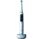 Brosse à dents électrique Oral B IO 10 Blanche Connectee Bluetooth + Pochette