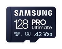 Carte mémoire micro SD Samsung PRO Ultimate 128 Go avec adaptateur SD