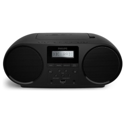 Radio Philips FM/DAB+ TAZ6000 avec Lecteur CD Noir