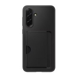 Coque et étui téléphone mobile Samsung arriere avec porte-carte Galaxy A36 5G Noir