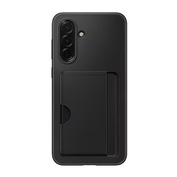 Coque et étui téléphone mobile Samsung arriere avec porte-carte Galaxy A36 5G Noir