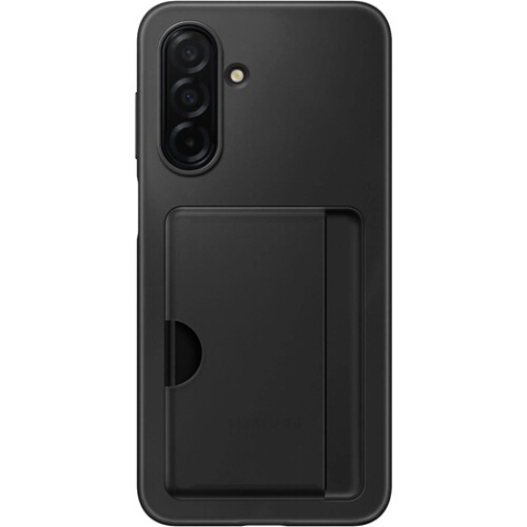 Coque et étui téléphone mobile Samsung arriere avec porte-carte Galaxy A26 5G Noir