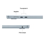 MacBook Apple MacBook Air 15" 2 To SSD 24 Go RAM Puce M4 CPU 10 cœurs GPU 10 cœurs Bleu Ciel