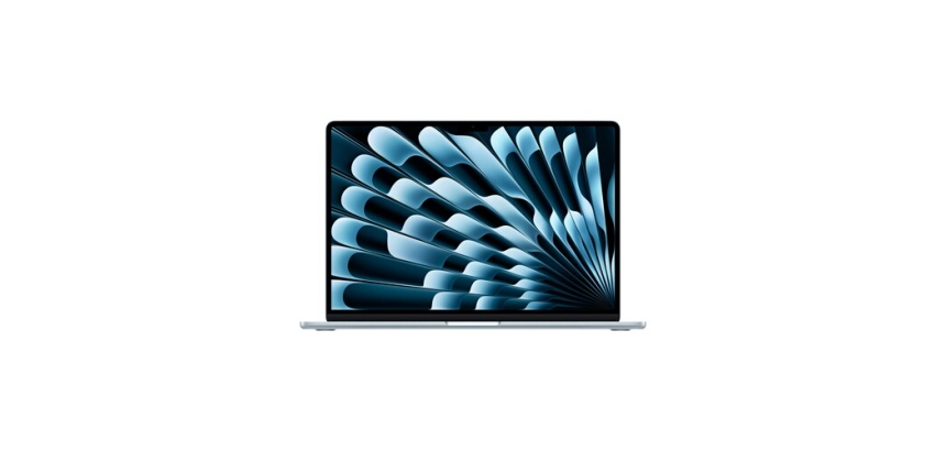 MacBook Apple MacBook Air 15" 512 Go SSD 32 Go RAM Puce M4 CPU 10 cœurs GPU 10 cœurs Bleu Ciel