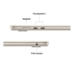 MacBook Apple MacBook Air 15" 2 To SSD 32 Go RAM Puce M4 CPU 10 cœurs GPU 10 cœurs Lumière Stellaire