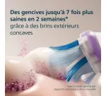Brossette dentaire Philips Sonicare HX9054/87 Lot de 4 Têtes de brosse à dents standard