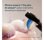 Brossette dentaire Philips Sonicare HX6062/88 Optimal White Lot de 2 Noir