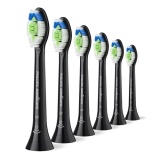Brossette dentaire Philips Sonicare HX6066/88 Optimal White Têtes de brosse à dents standard - Lot de 6