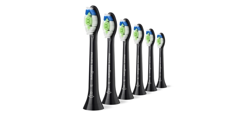 Brossette dentaire Philips Sonicare HX6066/88 Optimal White Têtes de brosse à dents standard - Lot de 6