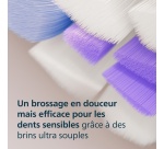 Brossette dentaire Philips Sonicare HX6054/87 Lot de 4 Blanc