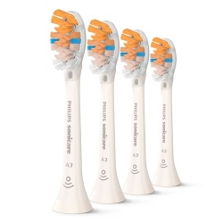 Brossette dentaire Philips Sonicare HX9094/87 All in One Lot de 4 Blanc