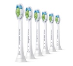 Brossette dentaire Philips Sonicare HX6066/87 Optimal White Lot de 6 Têtes de brosse à dents