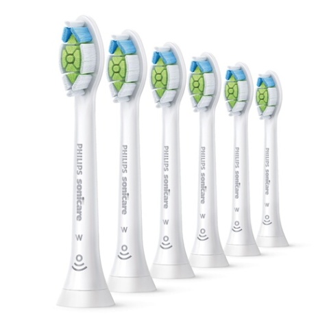 Brossette dentaire Philips Sonicare HX6066/87 Optimal White Lot de 6 Têtes de brosse à dents