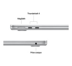MacBook Apple MacBook Air 13" 2 To SSD 24 Go RAM Puce M4 CPU 10 cœurs GPU 10 cœurs Argent