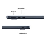 MacBook Apple MacBook Air 13" 2 To SSD 24 Go RAM Puce M4 CPU 10 cœurs GPU 10 cœurs Minuit