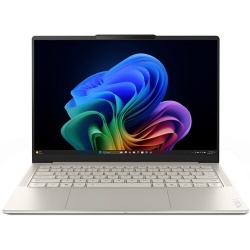 PC portable Lenovo Yoga Slim 7 14" OLED 120Hz Copilot+ Intel Core Ultra 7 32 Go RAM 1 To SSD Beige clair