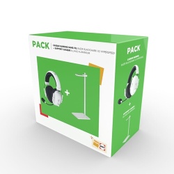Casque PC Razer Pack FNAC BlackShark V2 HyperSpeed Blanc - de Jeu sans Fil E-Sports RZ04-04960200-R3M1 + Support en aluminium