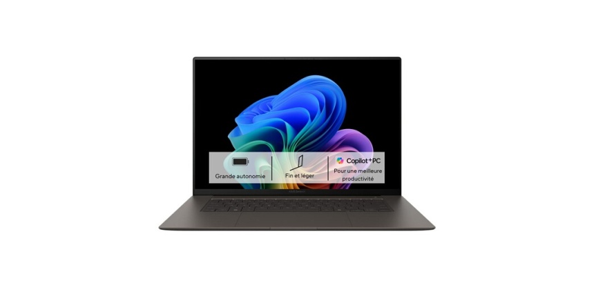 PC portable Asus Zenbook S 16 UM5606KA-DRFRK143W 16" 120Hz Copilot+ AMD Ryzen AI 7 16 Go RAM 1 To SSD Gris