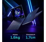 PC portable Acer Gaming Predator Triton 14 AI PT14-52T-98ZQ 14,5" Ecran tactile 120Hz Intel Core Ultra 9 32 Go RAM 1 To SSD Nvidia GeForce RTX 5070 Noir