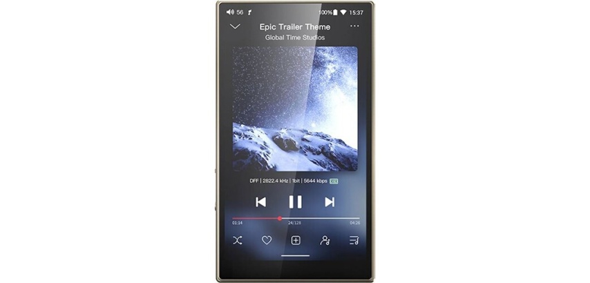 Lecteur audio vidéo MP3-MP4 Fiio M21 Titane