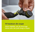 Tondeuse homme Philips QP6542/15 One Blade Pro 360 Visage + Corps