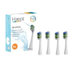 Brossette dentaire Haepi Pack de 4 Brossettes pour Brosse à dents Haepi Julia