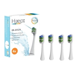 Brossette dentaire Haepi Pack de 4 Brossettes pour Brosse à dents Haepi Julia