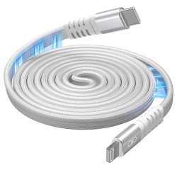 Câble téléphone portable Force Power CBL Magnet. Renforcé C/MFI 1.2m 3APD60W Recycle Wh